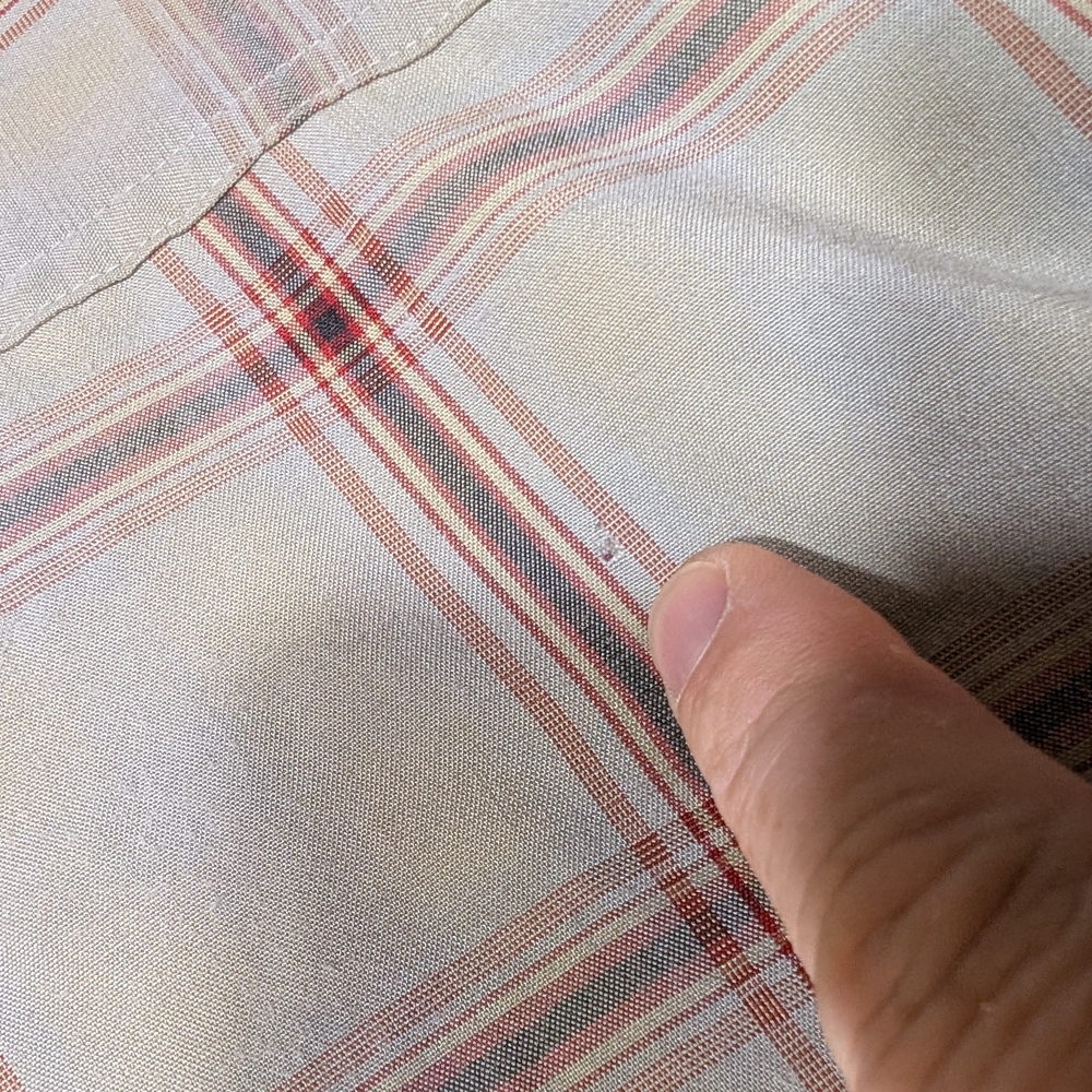 North Face Men's Plaid Short Sleeve Shirt - Picture 6 of 11